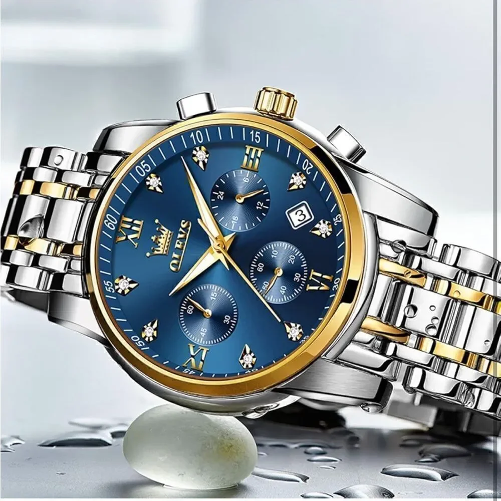 Classic Quartz Wristwatch for Men